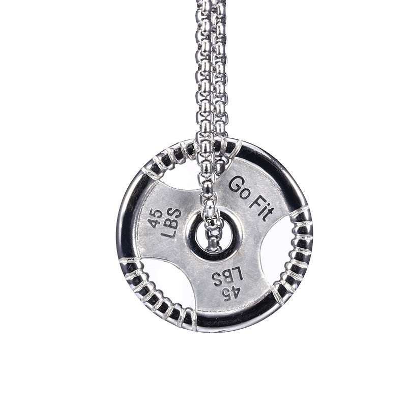 Weight Plate Necklace