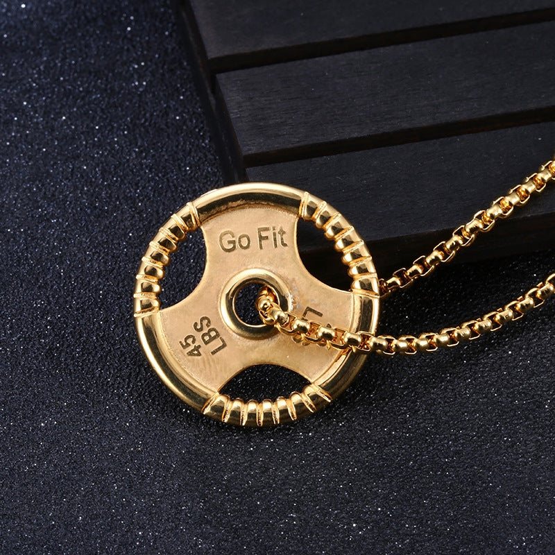 Weight Plate Necklace
