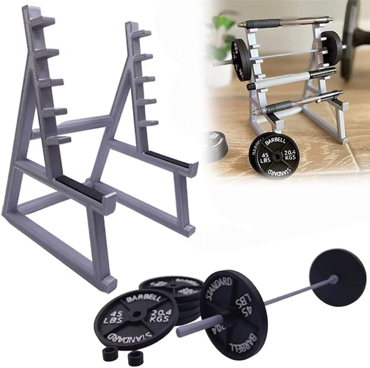 Squat Rack Pen Holder