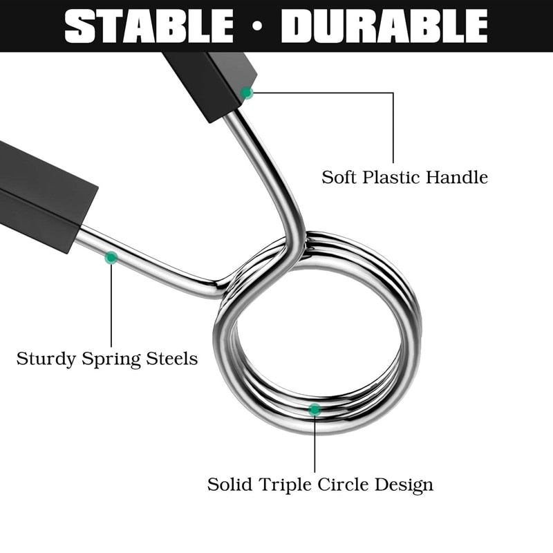 Olympic 2inch/50mm Barbell Spring Collars