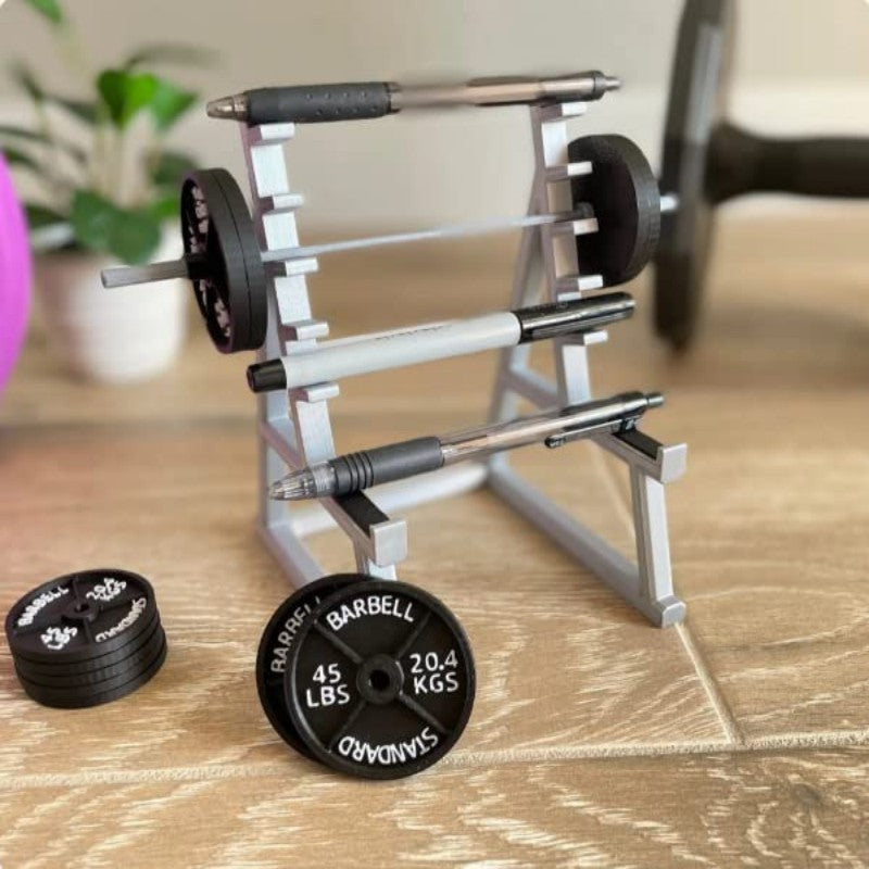 Squat Rack Pen Holder