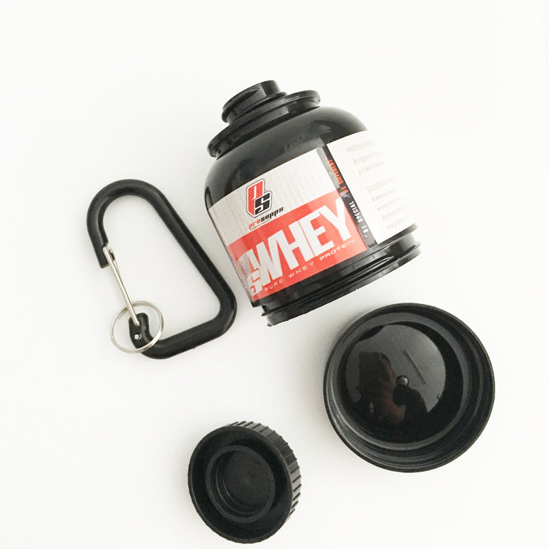Mini Portable Protein Powder Container Keychain – SlyFitness