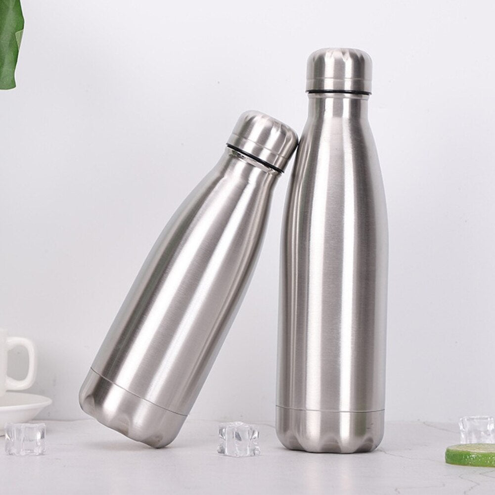 500/750/1000 ml BPA Free Stainless Steel Water Bottle