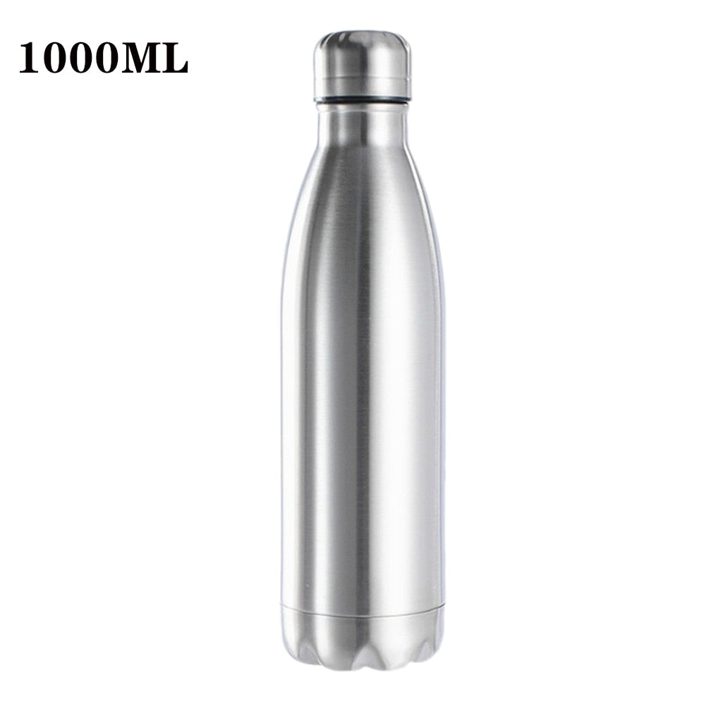 500/750/1000 ml BPA Free Stainless Steel Water Bottle